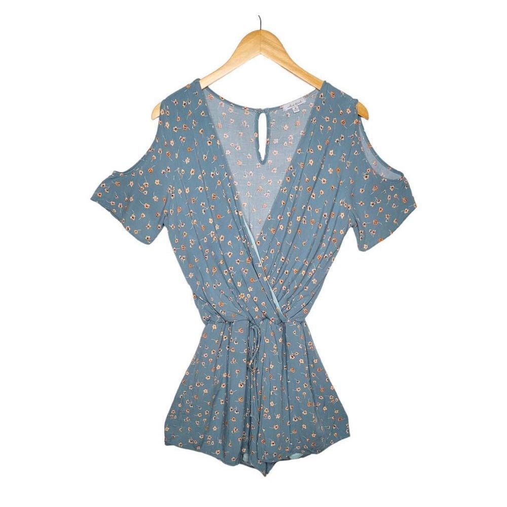 White Birch Ditzy Floral Romper